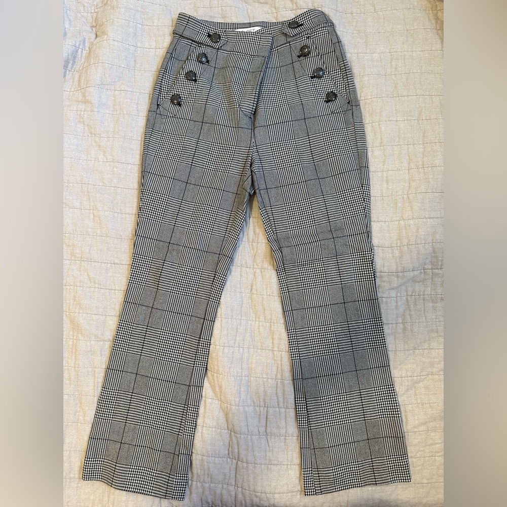 LOFT Gray Plaid Men's Dress Pants
